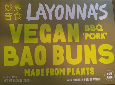 Vegan BBQ 'Pork' Bao Buns