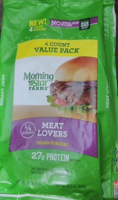 Vegan burgers, meat lovers