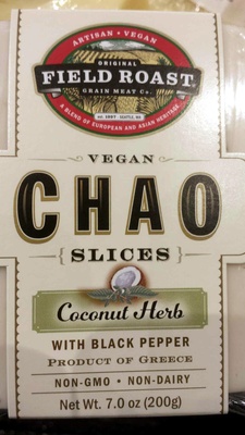 Vegan chao slices