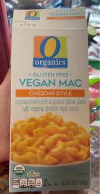 Vegan Mac Cheddar Style