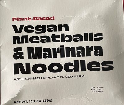 Vegan Marinara & Marinara Noodles