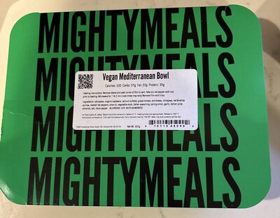 Vegan Mediterranean Bowl