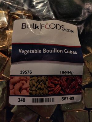 Vegetable Bouillon Cubes