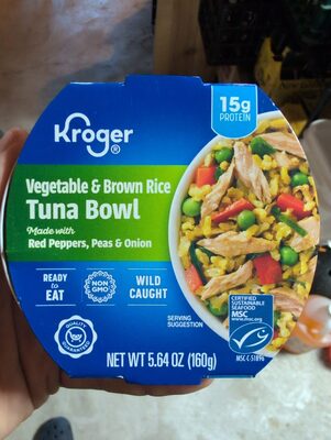 Vegetable & Brown Rice Tuna Bowl