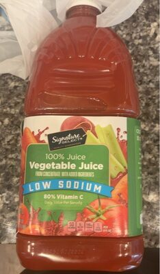 Vegetable Juice Low Sodium