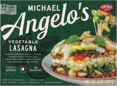 Vegetable lasagna