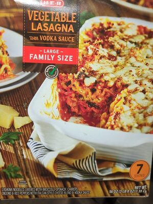 Vegetable Lasagna With Vodka Sauce