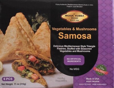 Vegetable & Mushroom Samosa