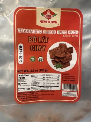 Vegetarian Sliced Bean Curd