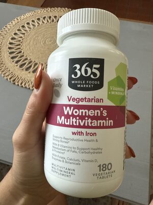 Vegetarian Women's Multivitamin With Iron