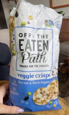 Veggie Crisps sea salt & black pepper