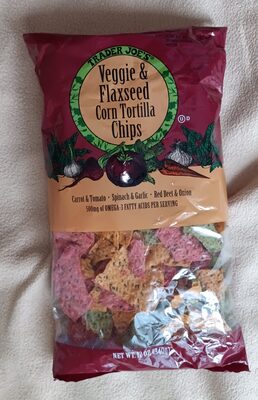 Veggie & Flaxseed Corn Tortilla Chips