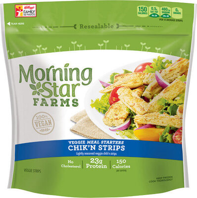 Veggie frozen meal starters chik'n strips