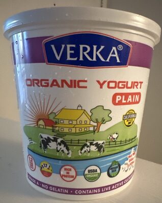 Verka Organic Yogurt Plain