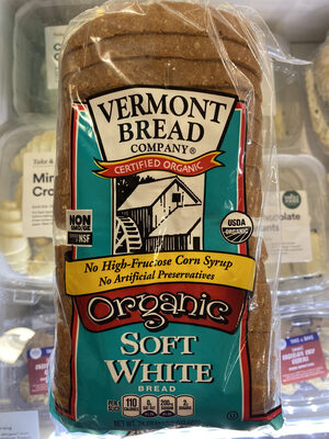 Vermont Bread Company Organic Soft White Bread