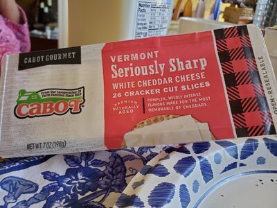 Vermont Seriously Sharp White Cheddar Cheese