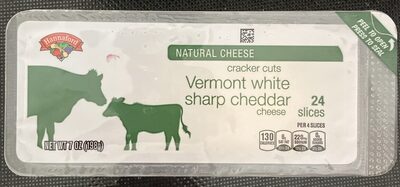 Vermont White Sharp Cheddar Cheese Cracker Cuts