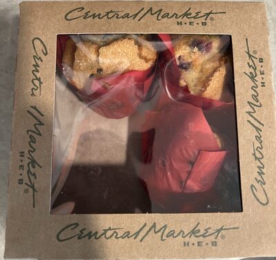 Very, very blueberry muffin