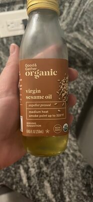 virgin sesame oil