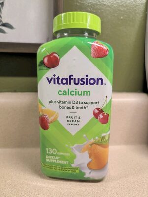 Vitafusion calcium gummies