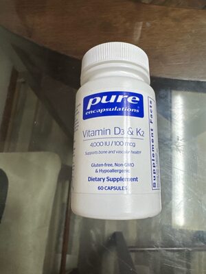 Vitamin D3 & K2