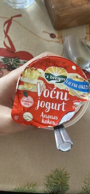 Voćni jogurt Ananas kokos