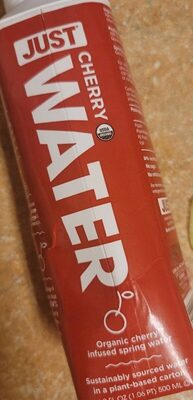 Water cherry infused