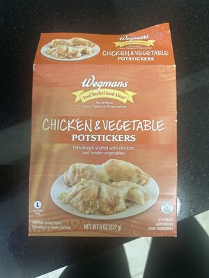 Wegman’s Chicken And Vegetable Potstickers