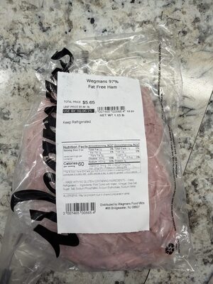 Wegmans 97% Fat Free Ham