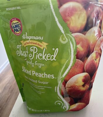 Wegmans Frozen Sliced Peaches