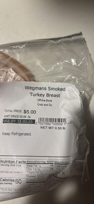 Wegmans Smoked Turkey Breast