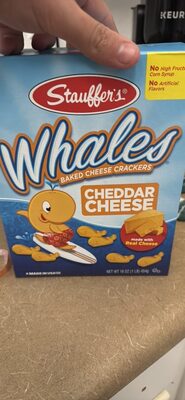 Whales Baked Cheese Crackers