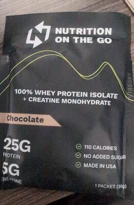 Whey Protein Isolate + Creatine Mono