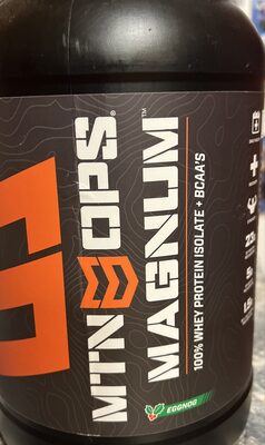 Whey protein isolate in eggnog