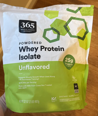 Whey Protein Isolate Unflavored