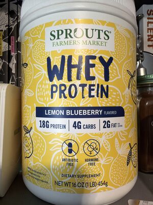 Whey Protein Lemon Blueberry