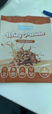 Whey Protein Peanut Brittle