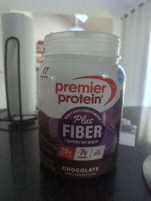 Whey Protein Plus Fiber Chocolate