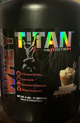 Whey Toffee Macchiato