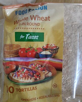 While Wheat 8in Round Tortilla