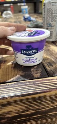 Whipped Mixed Berry Cream Cheese Spread