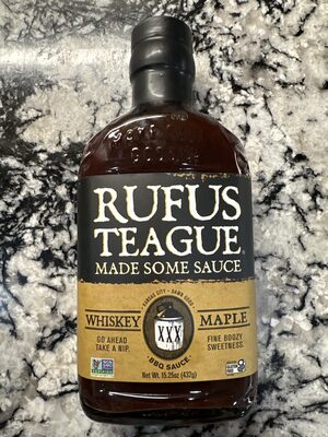Whiskey Maple BBQ Sauce