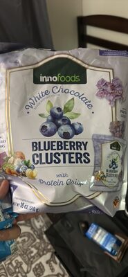White Chocolate Blueberry Clusters