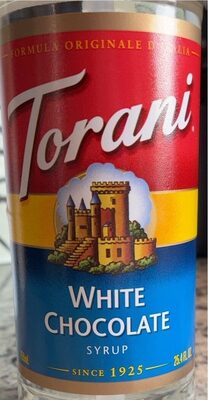 White Chocolate Syrup