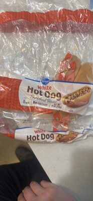 white Hot Dog Sandwich Buns