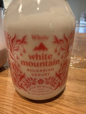 White Mountain Bulgarian Yogurt