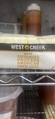 White Pasteurized Process American Cheese Slices