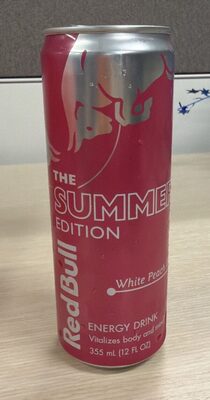 White Peach Energy Drink