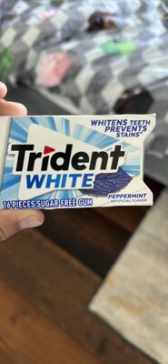 WHITE PEPPERMINT SUGAR FREE GUM
