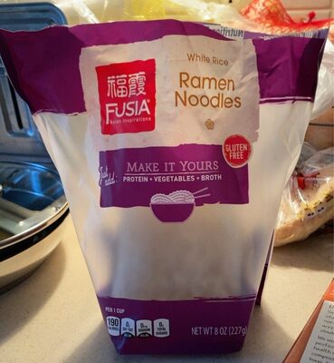 White Rice Ramen Noodles